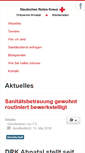 Mobile Screenshot of drk-ahnatal.de